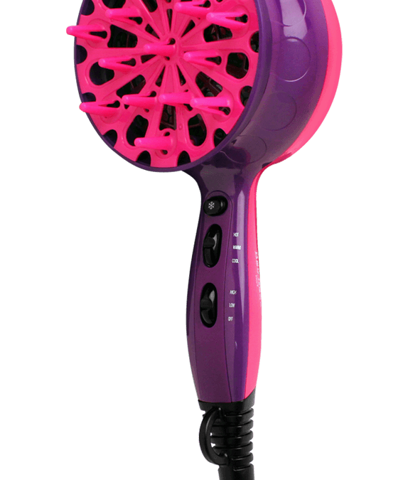 Curlipops 1875 Watt Diffuser Dryer